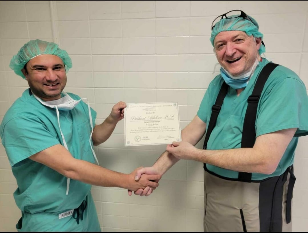 Visiting Fellow at Weiss Memorial Hospital, Chicago, USA